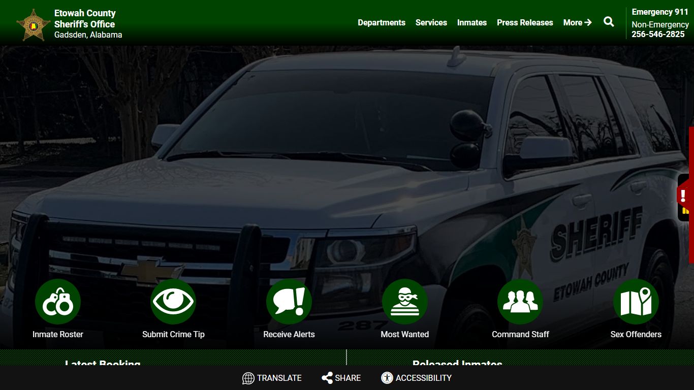Inmate Roster (531) - Etowah County Sheriff